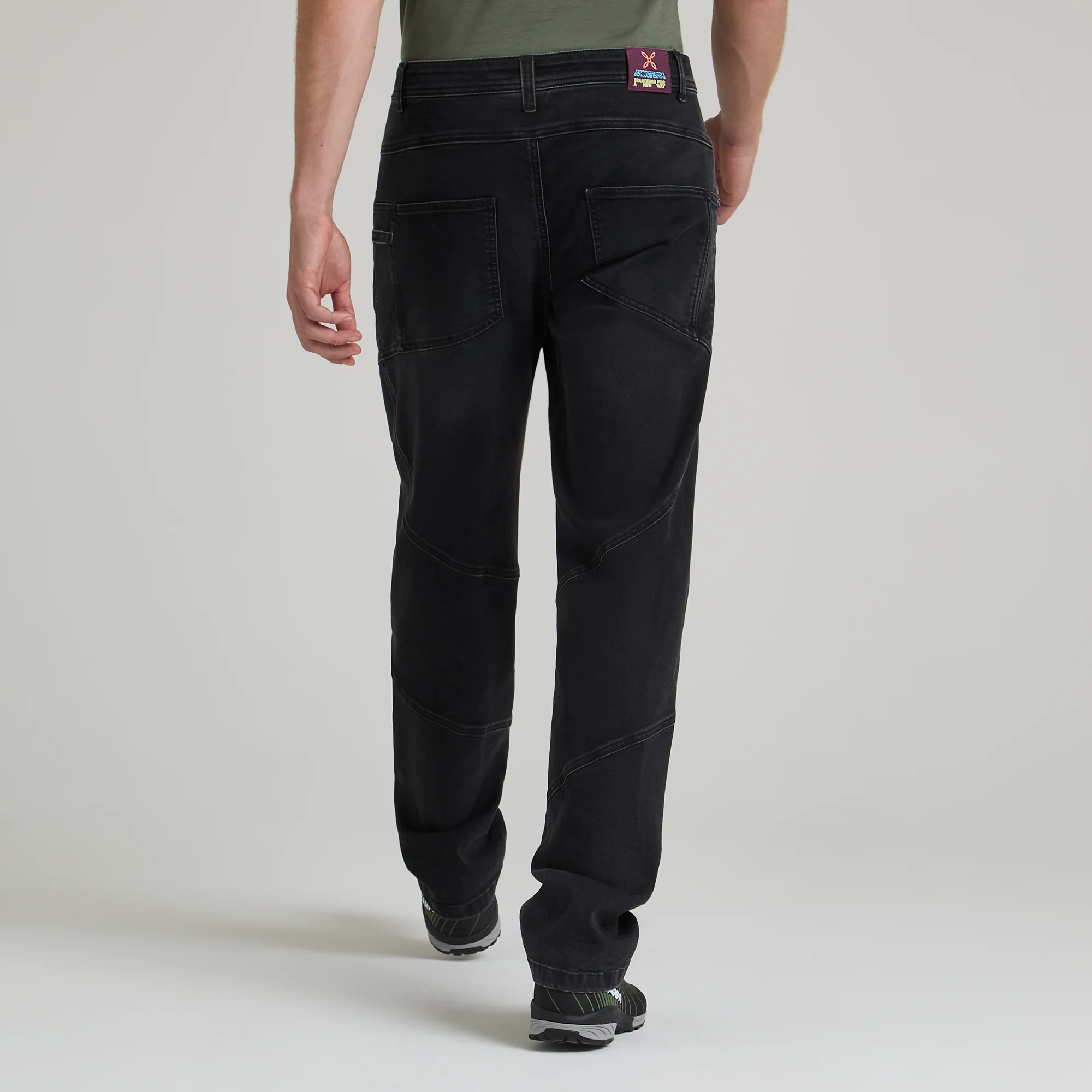 ALLEZ BLACK DENIM PANTS - Image 2