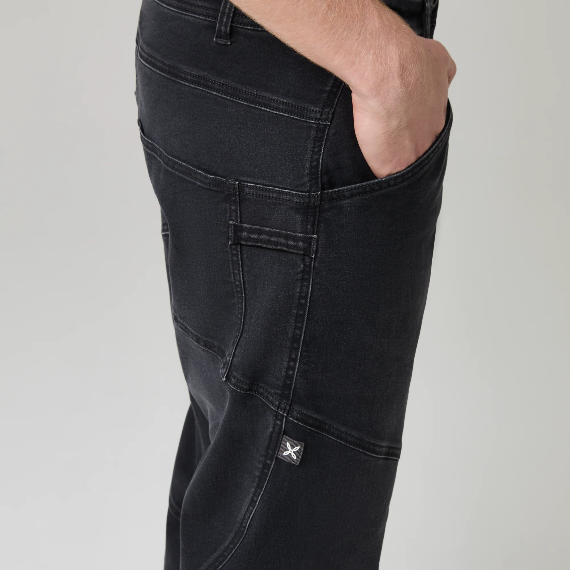 ALLEZ BLACK DENIM PANTS - Image 4