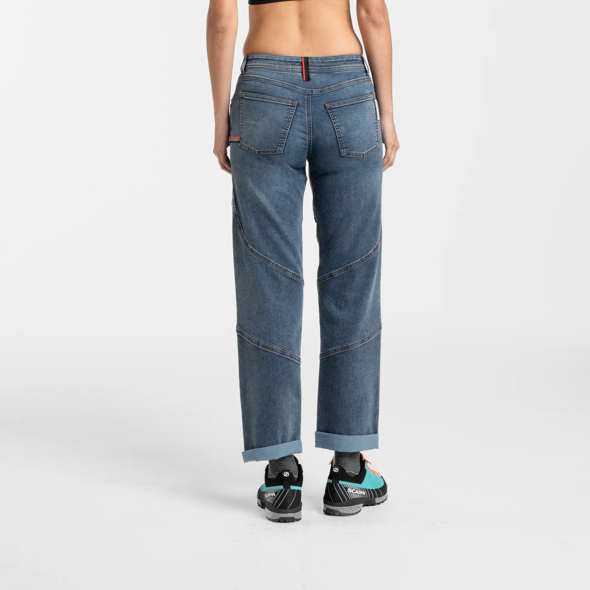 ALLEZ DENIM PANTS WOMAN - Image 2