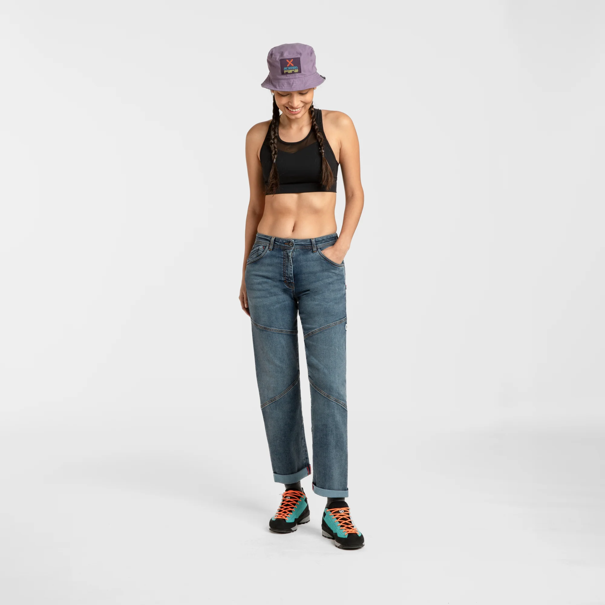 ALLEZ DENIM PANTS WOMAN - Image 6