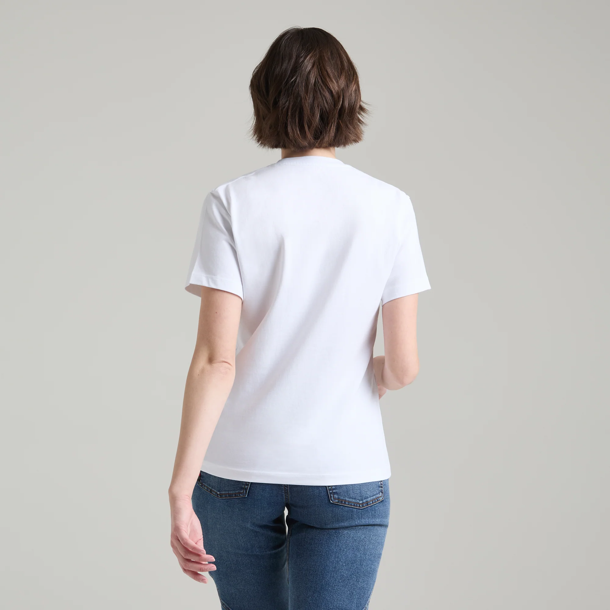 BASIC LOGO T-SHIRT WOMAN - Image 10