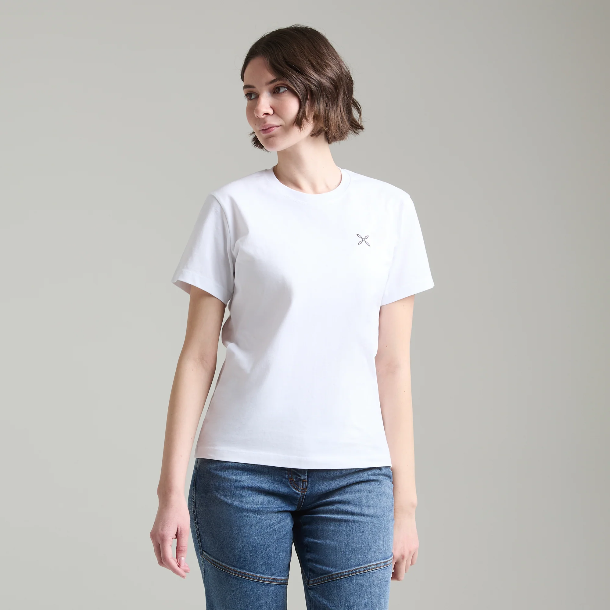 BASIC LOGO T-SHIRT WOMAN - Image 4