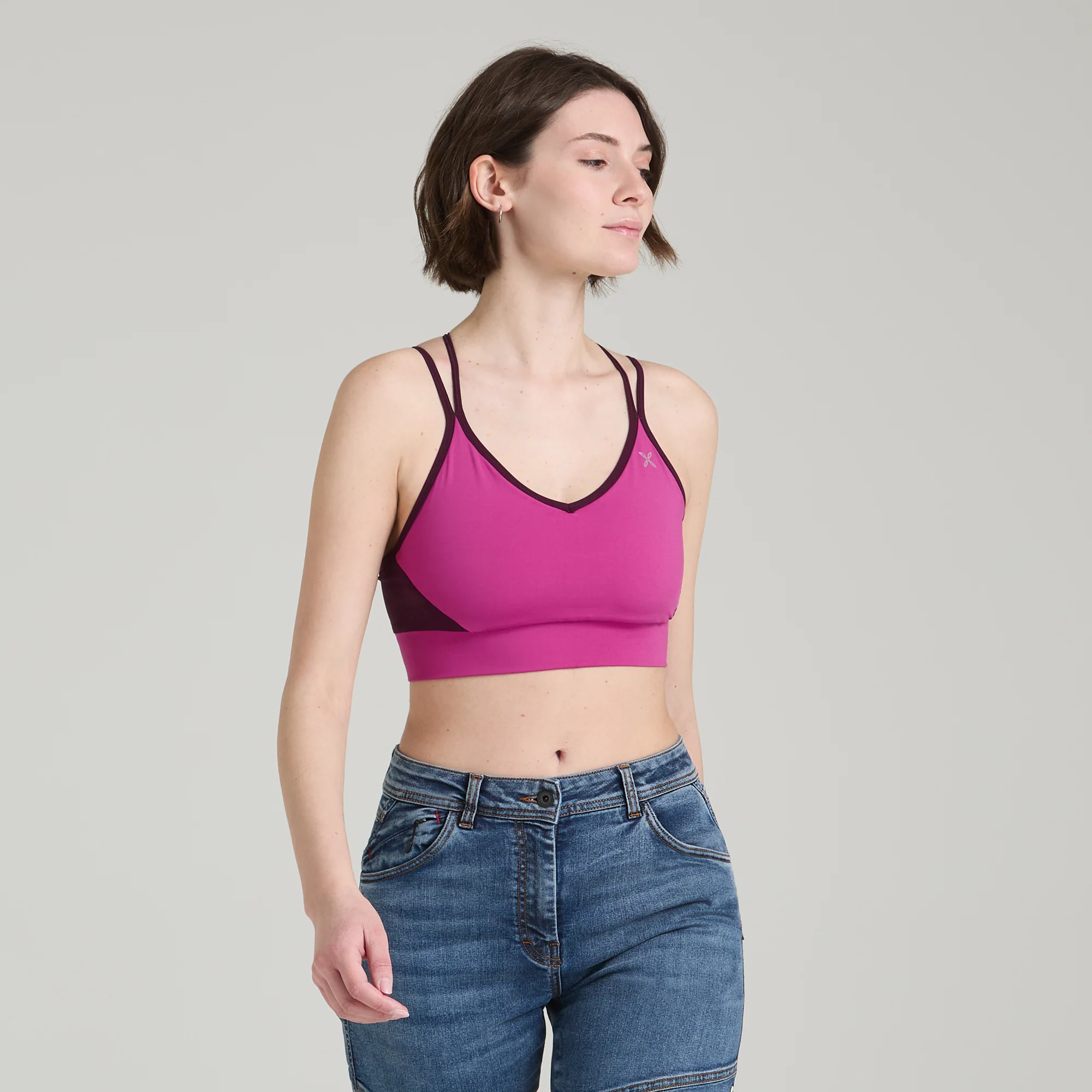 CRIMP CROSS BRA WOMAN - Image 12