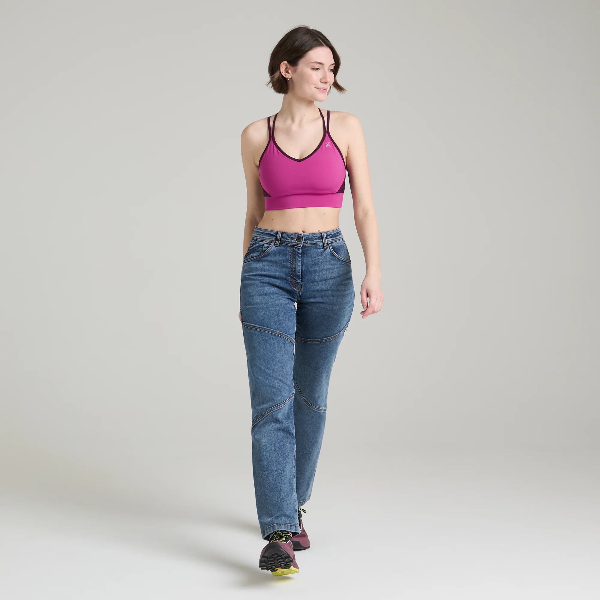 CRIMP CROSS BRA WOMAN - Image 21