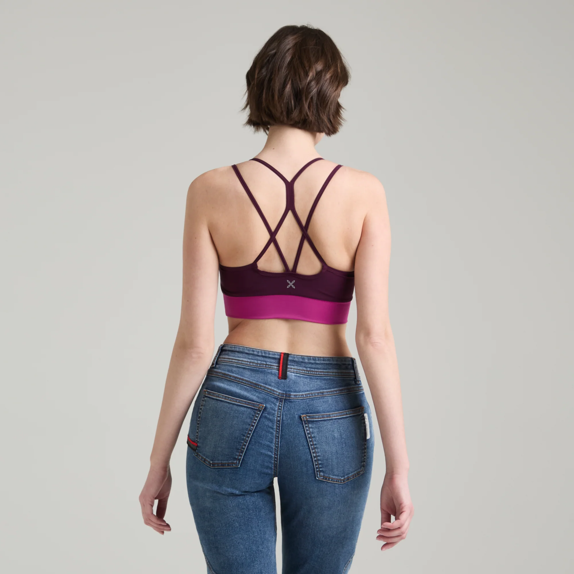 CRIMP CROSS BRA WOMAN - Image 9