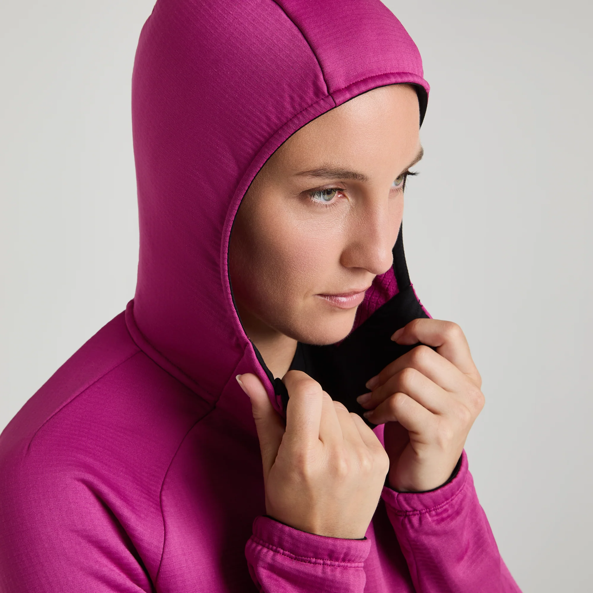 FADIS GRID HOODED MAGLIA WOMAN - Image 16