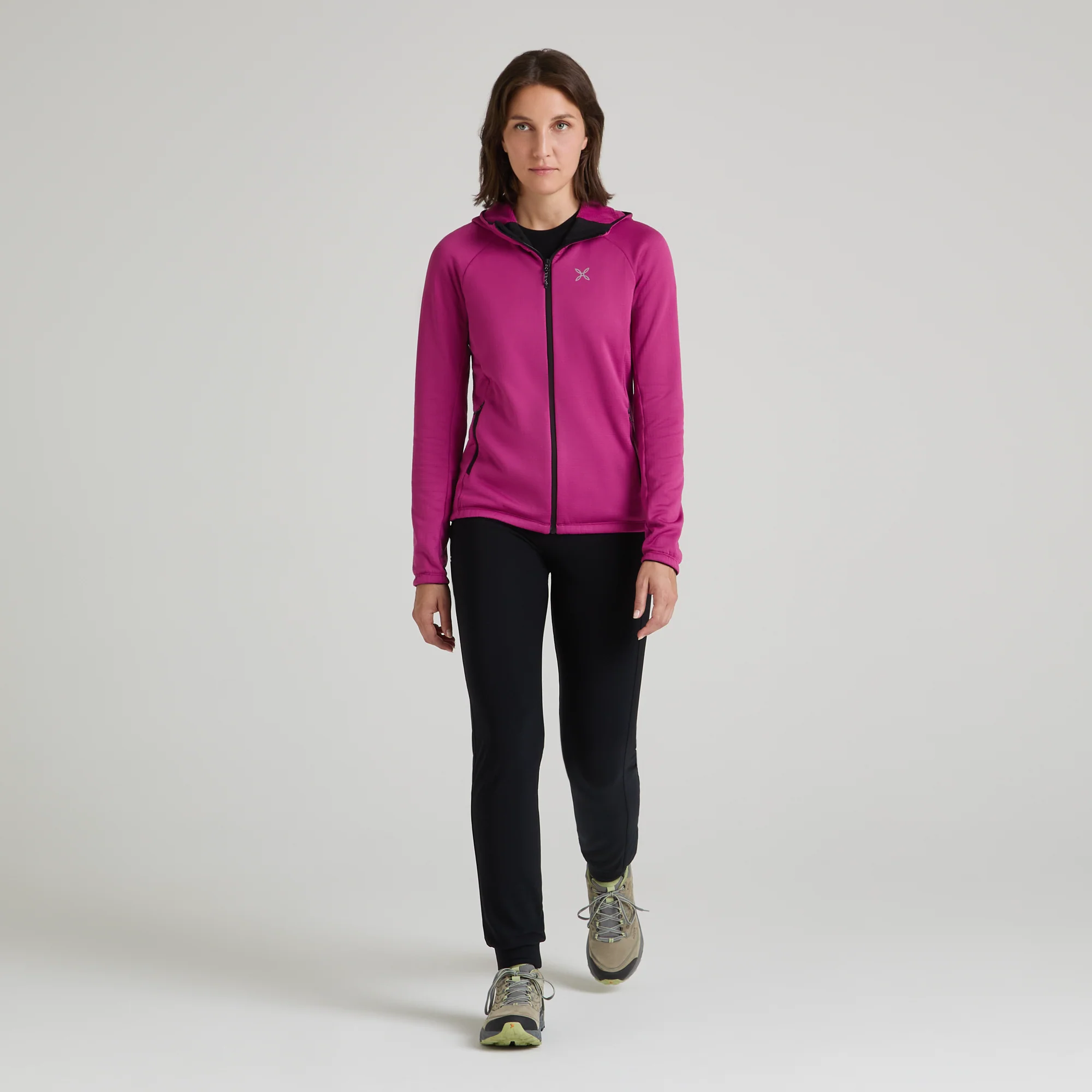 FADIS GRID HOODED MAGLIA WOMAN - Image 24