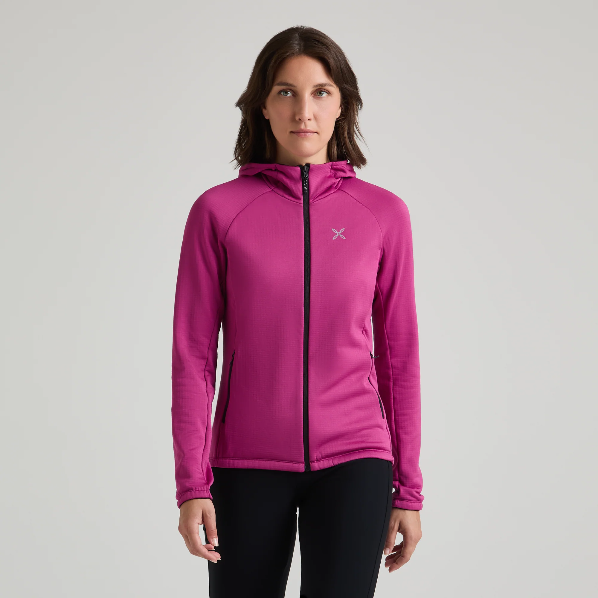 FADIS GRID HOODED MAGLIA WOMAN - Image 4