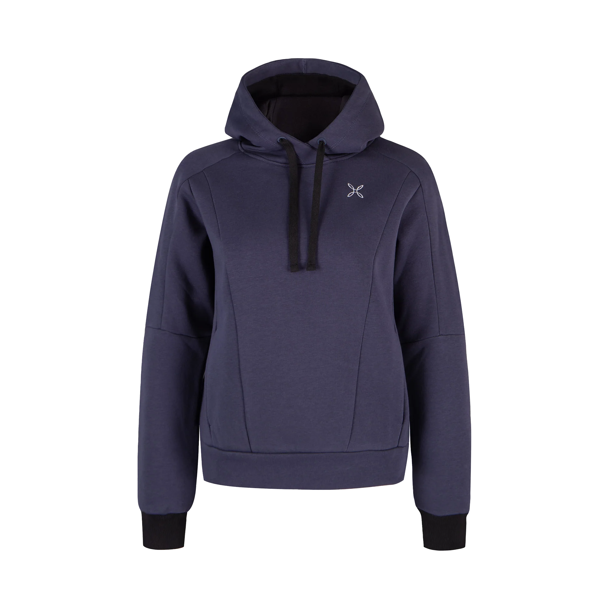 LOGO COTTON HOODED SWEATER WOM - Image 2