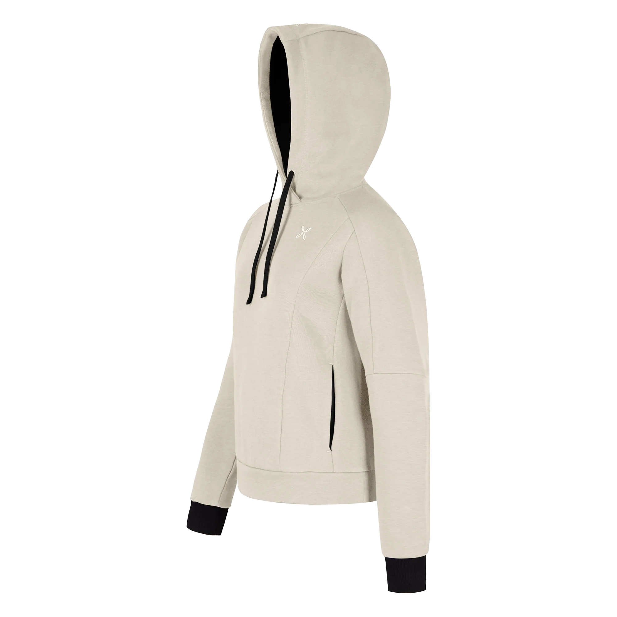 LOGO COTTON HOODED SWEATER WOM - Image 5