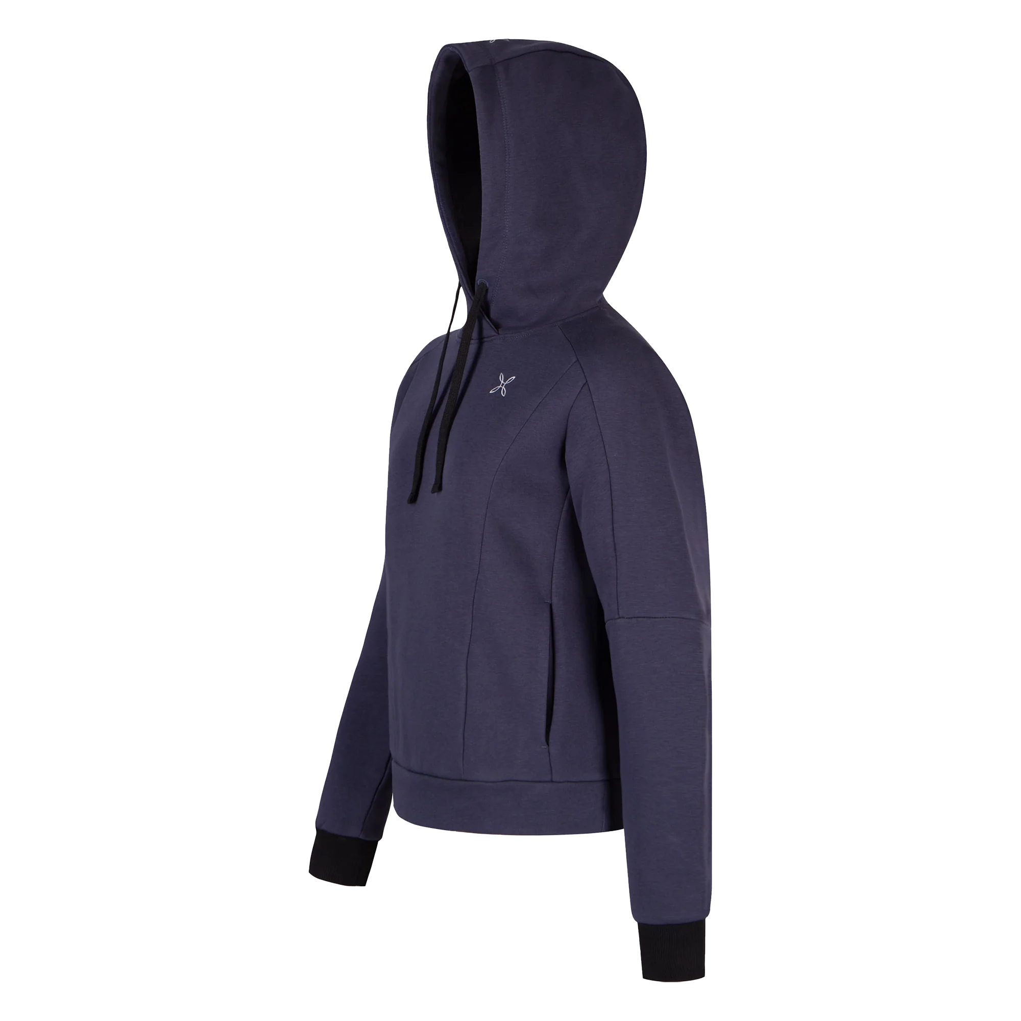 LOGO COTTON HOODED SWEATER WOM - Image 6
