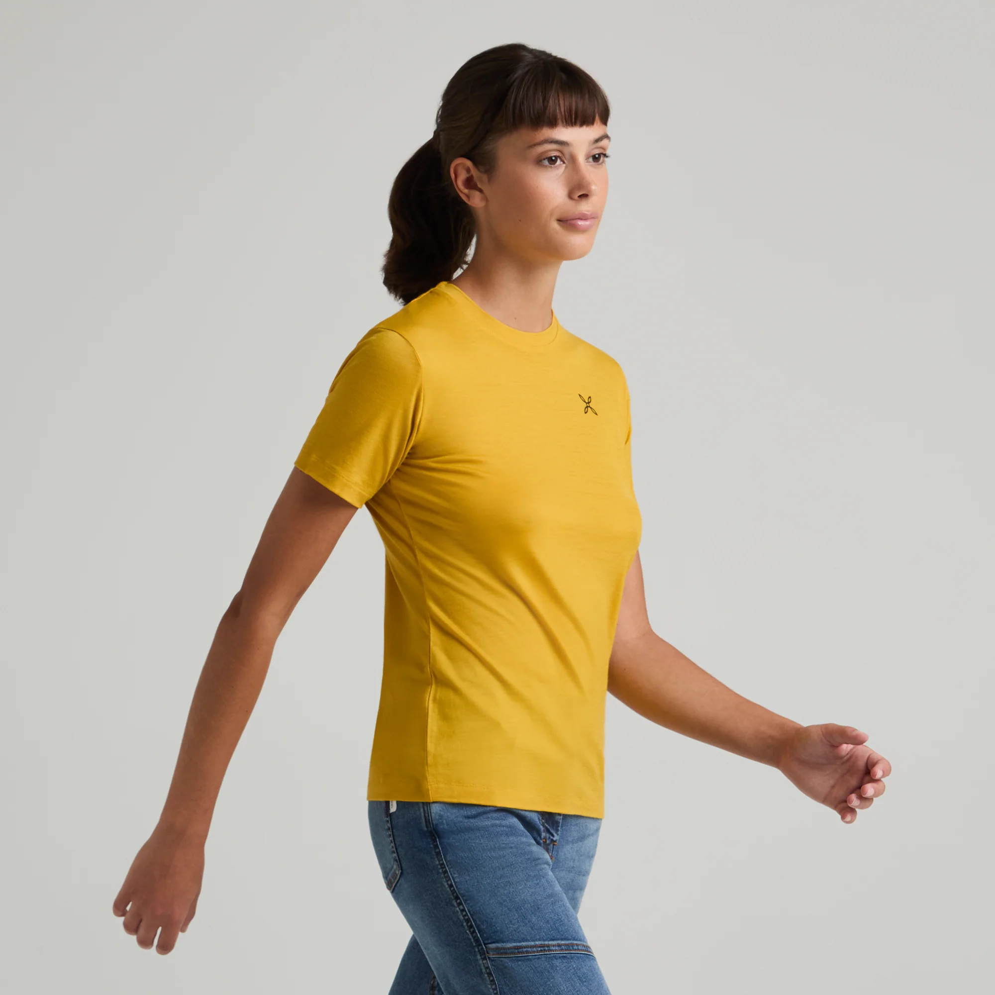 LOGO MERINO T-SHIRT WOMAN - Image 7