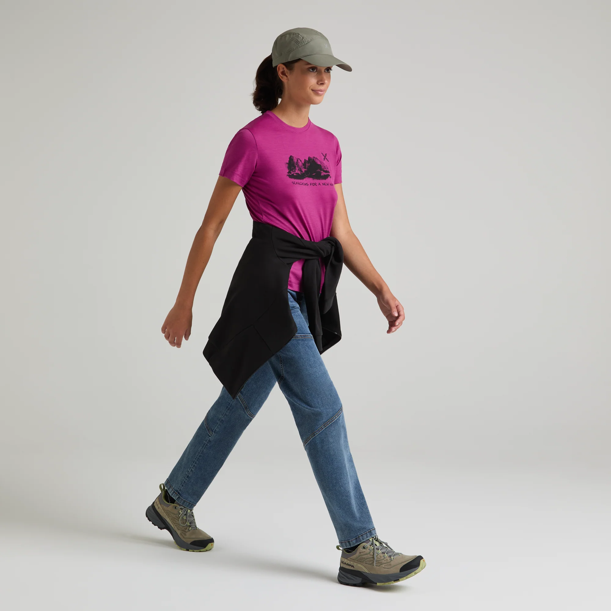 PEAKS MERINO T-SHIRT WOMAN - Image 12