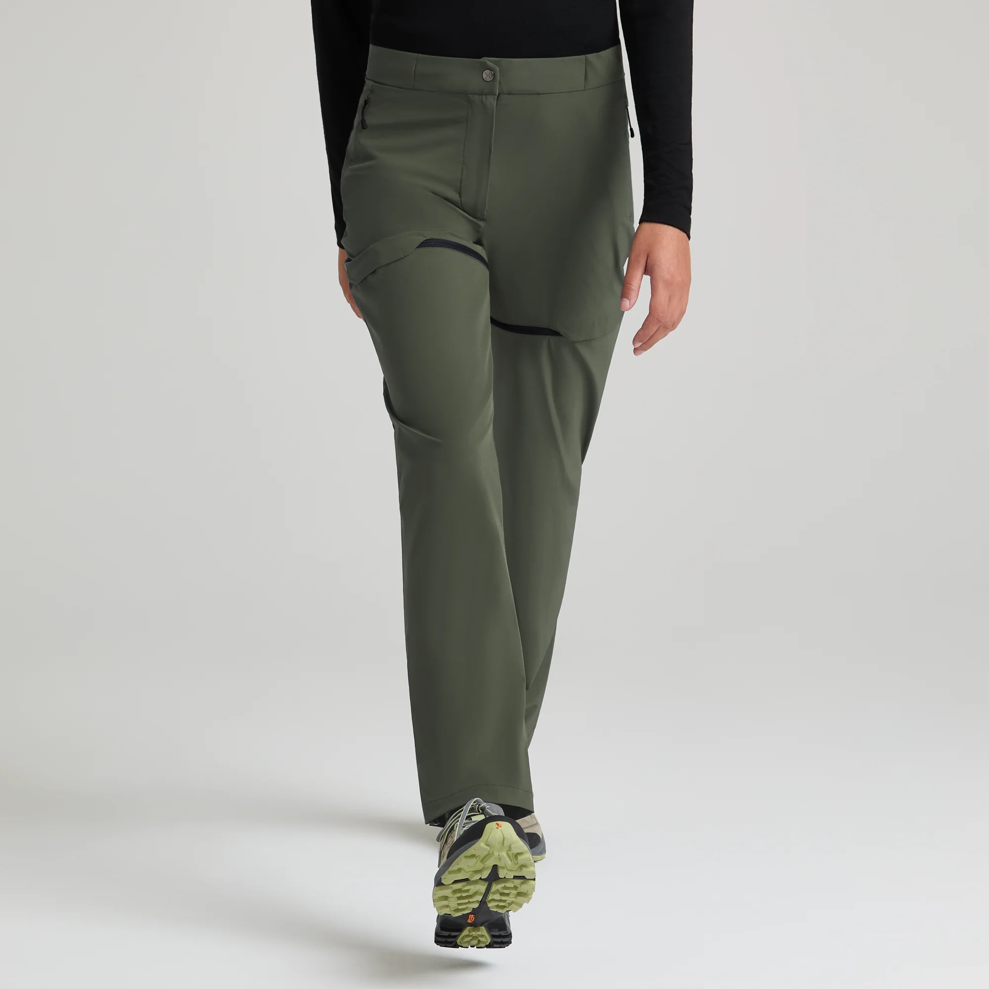 RISE ZIP OFF PANTS WOMAN - Image 2