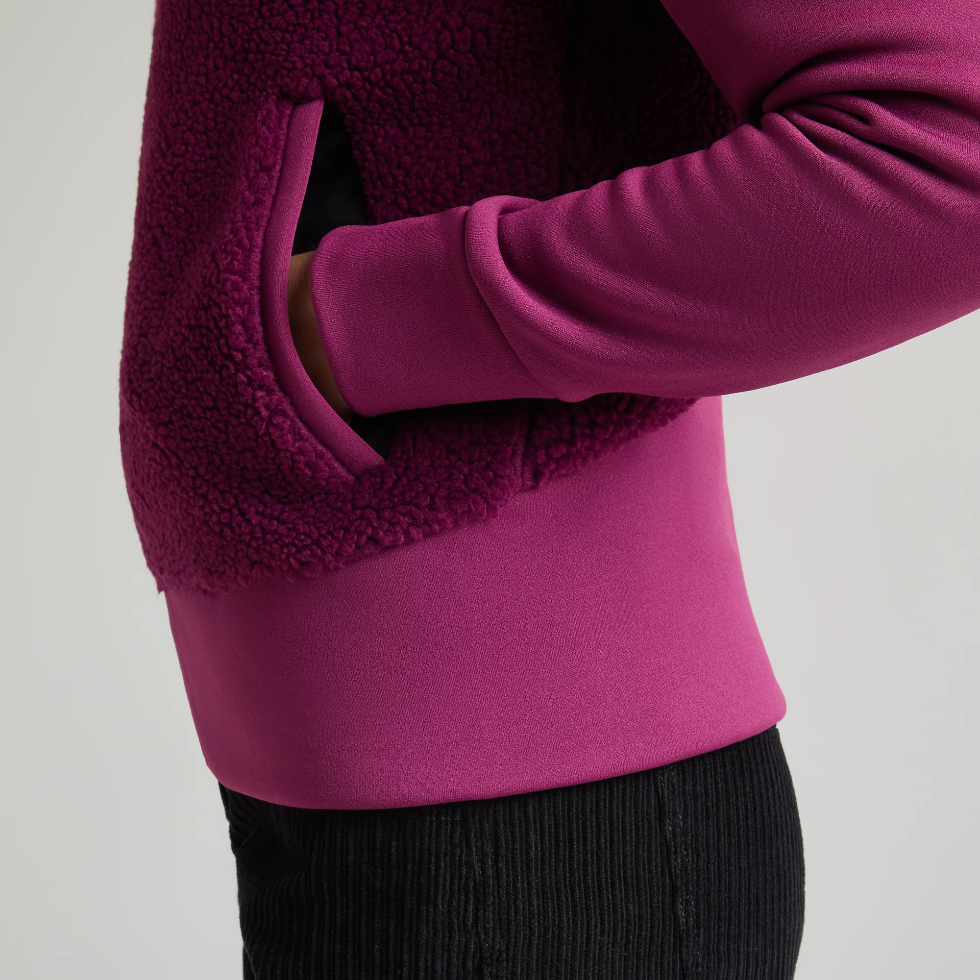 SHERPA MIX JACKET WOMAN - Image 13