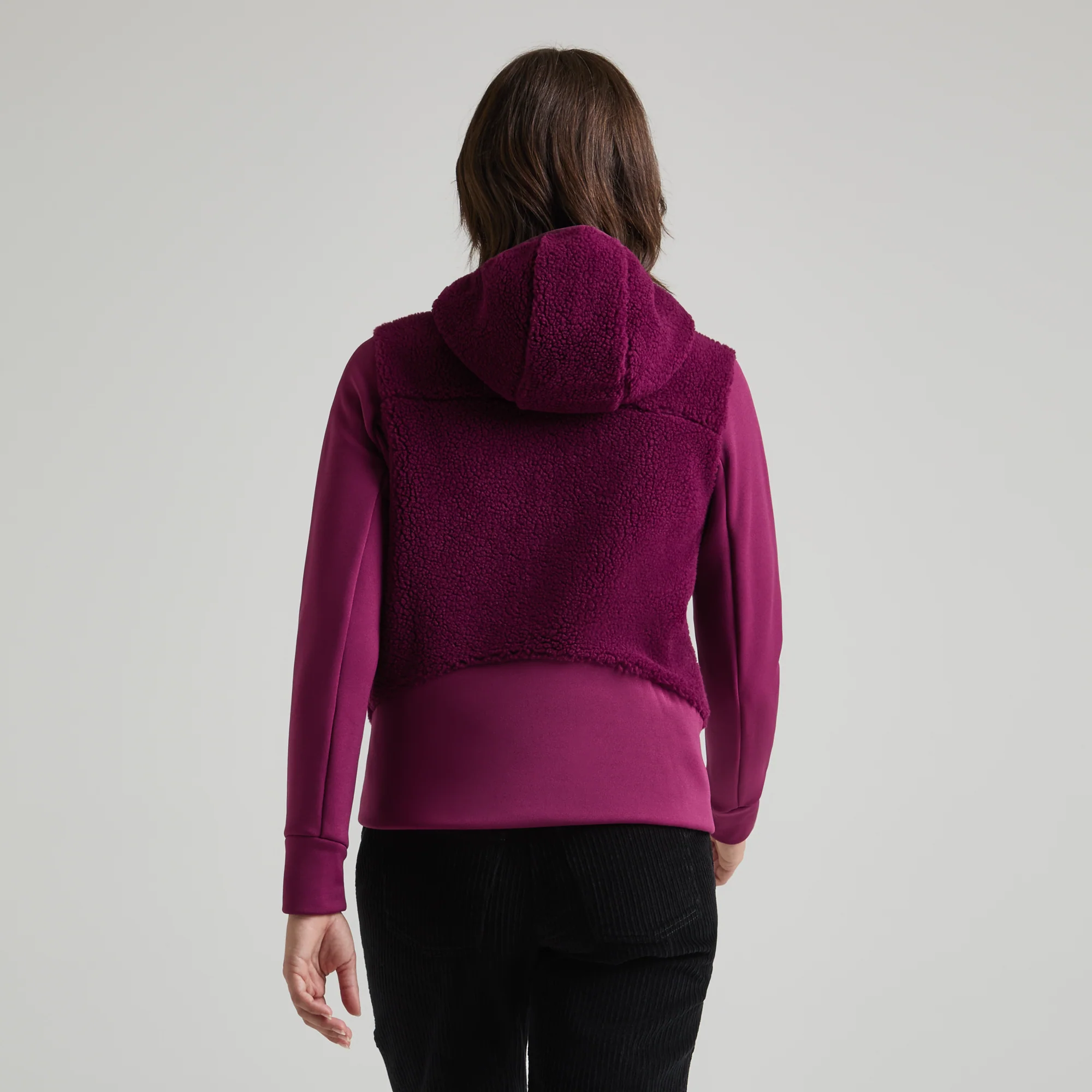 SHERPA MIX JACKET WOMAN - Image 6